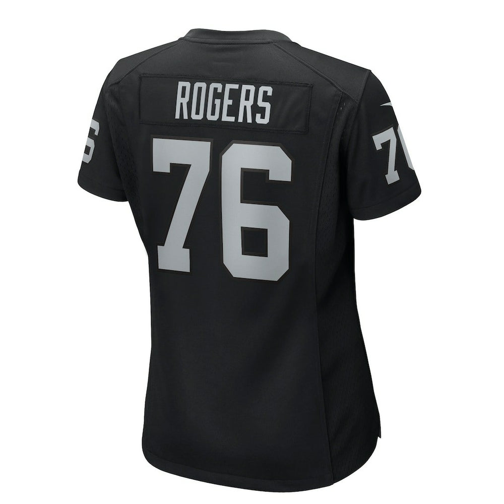 Caleb Rogers Las Vegas Raiders Women's Team Game Jersey - Black | Nike for sale