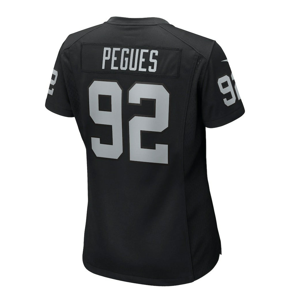 JJ Pegues Las Vegas Raiders Women's Team Game Jersey - Black | Nike discount