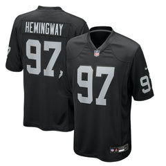 Tonka Hemingway Las Vegas Raiders Team Game Jersey - Black | Nike sale