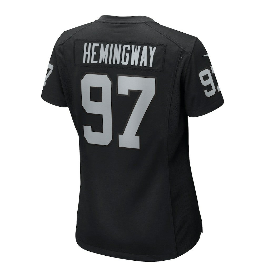 Tonka Hemingway Las Vegas Raiders Women's Team Game Jersey - Black | Nike sale