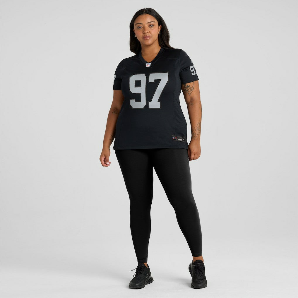 Tonka Hemingway Las Vegas Raiders Women's Team Game Jersey - Black | Nike sale