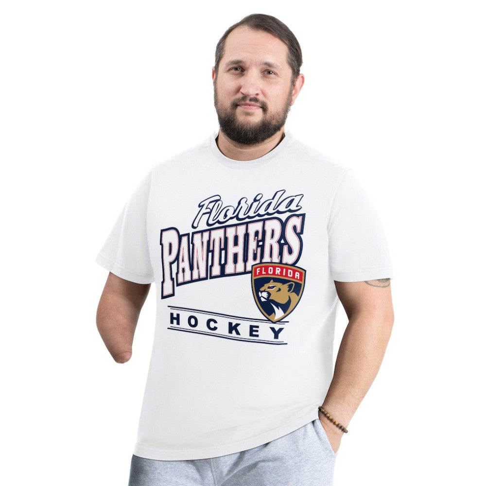 Florida Panthers G-III Sports by Carl Banks Adaptive Headliner T-Shirt White