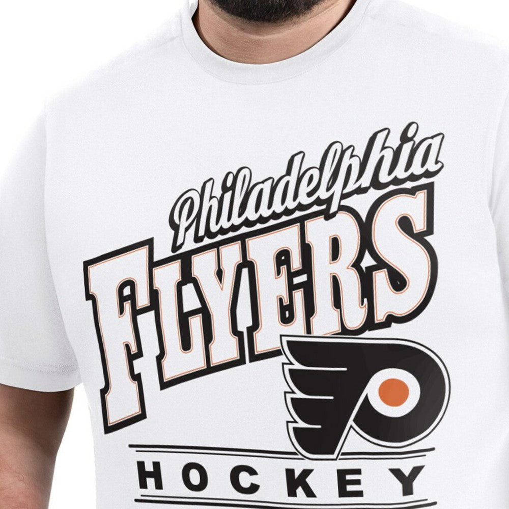 Philadelphia Flyers G-III Sports by Carl Banks Adaptive Headliner T-Shirt White