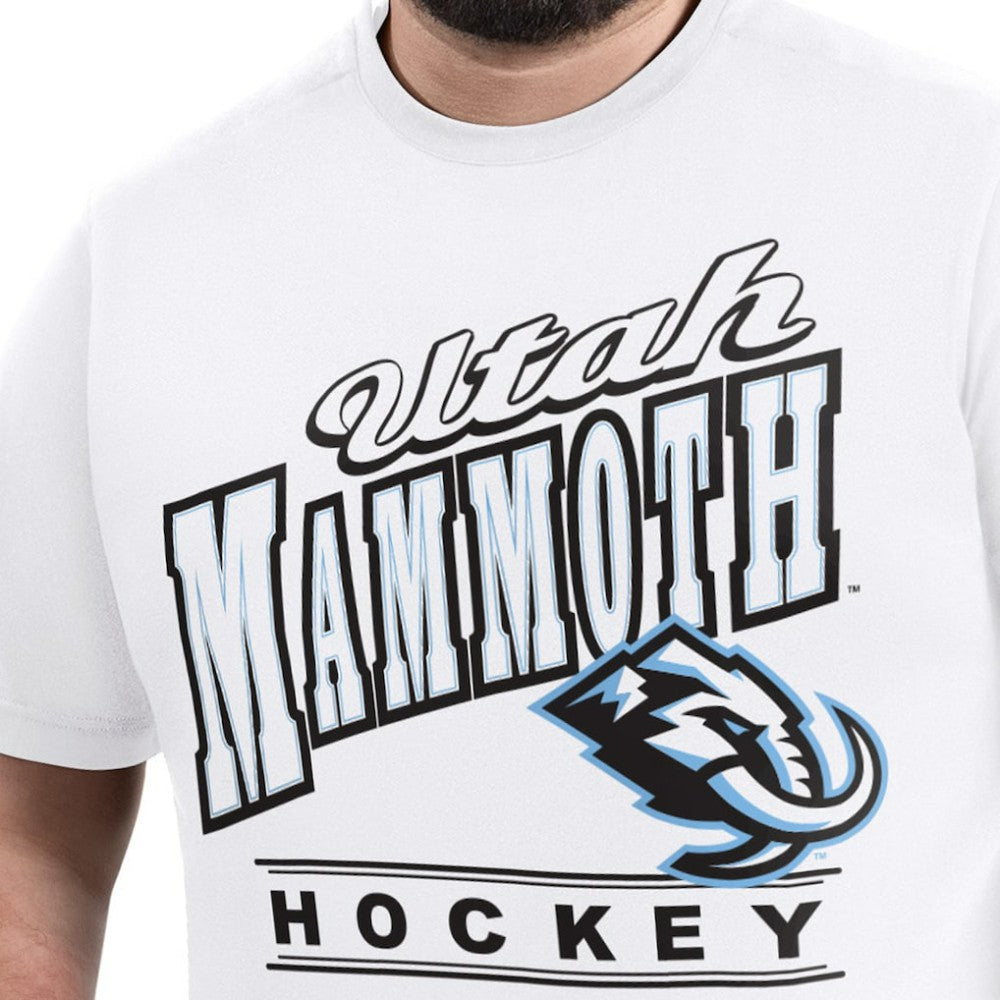 Utah Mammoth G-III Sports by Carl Banks Adaptive Headliner T-Shirt White