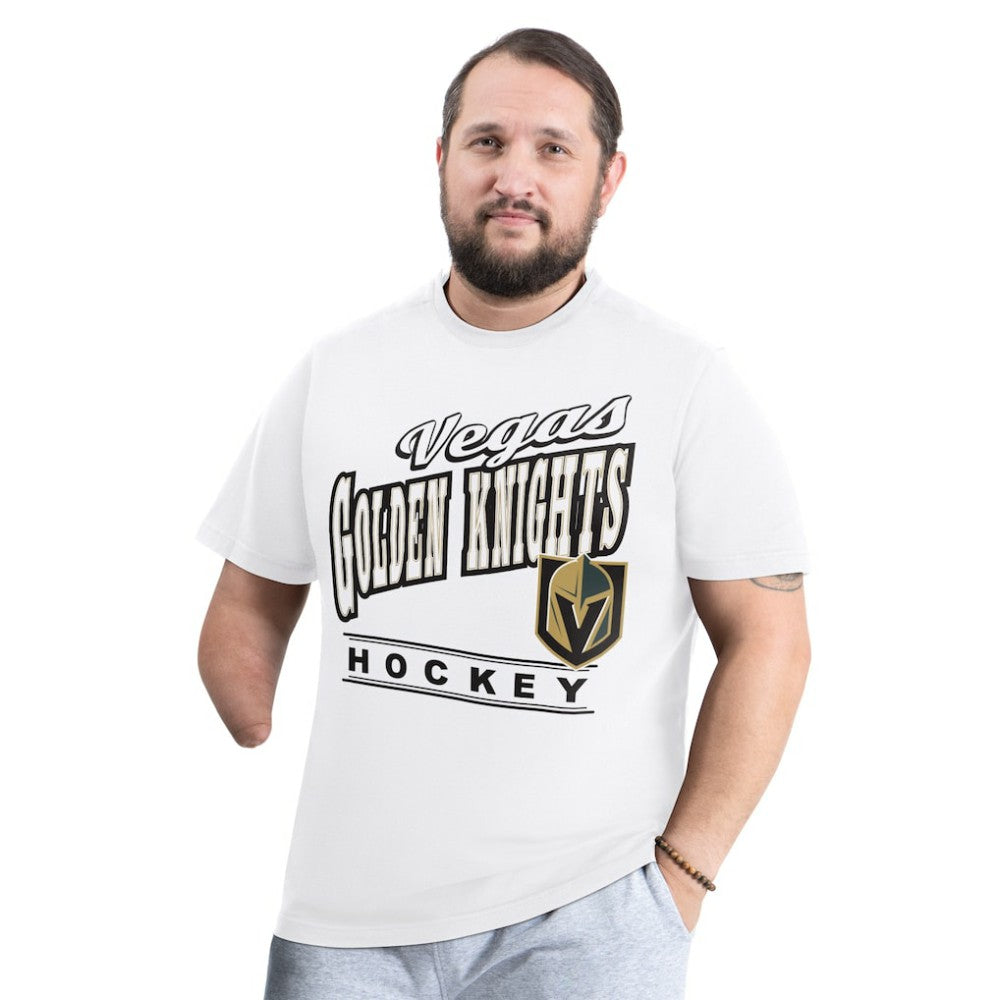 Vegas Golden Knights G-III Sports by Carl Banks Adaptive Headliner T-Shirt White