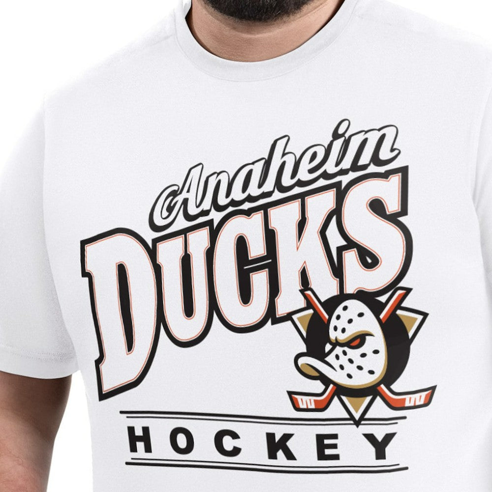 Anaheim Ducks G-III Sports by Carl Banks Adaptive Headliner T-Shirt White
