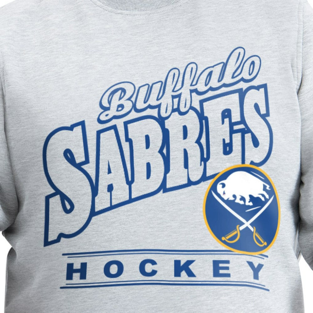 Buffalo Sabres G-III Sports by Carl Banks Adaptive Headliner Fleece Sweatshirt Gray