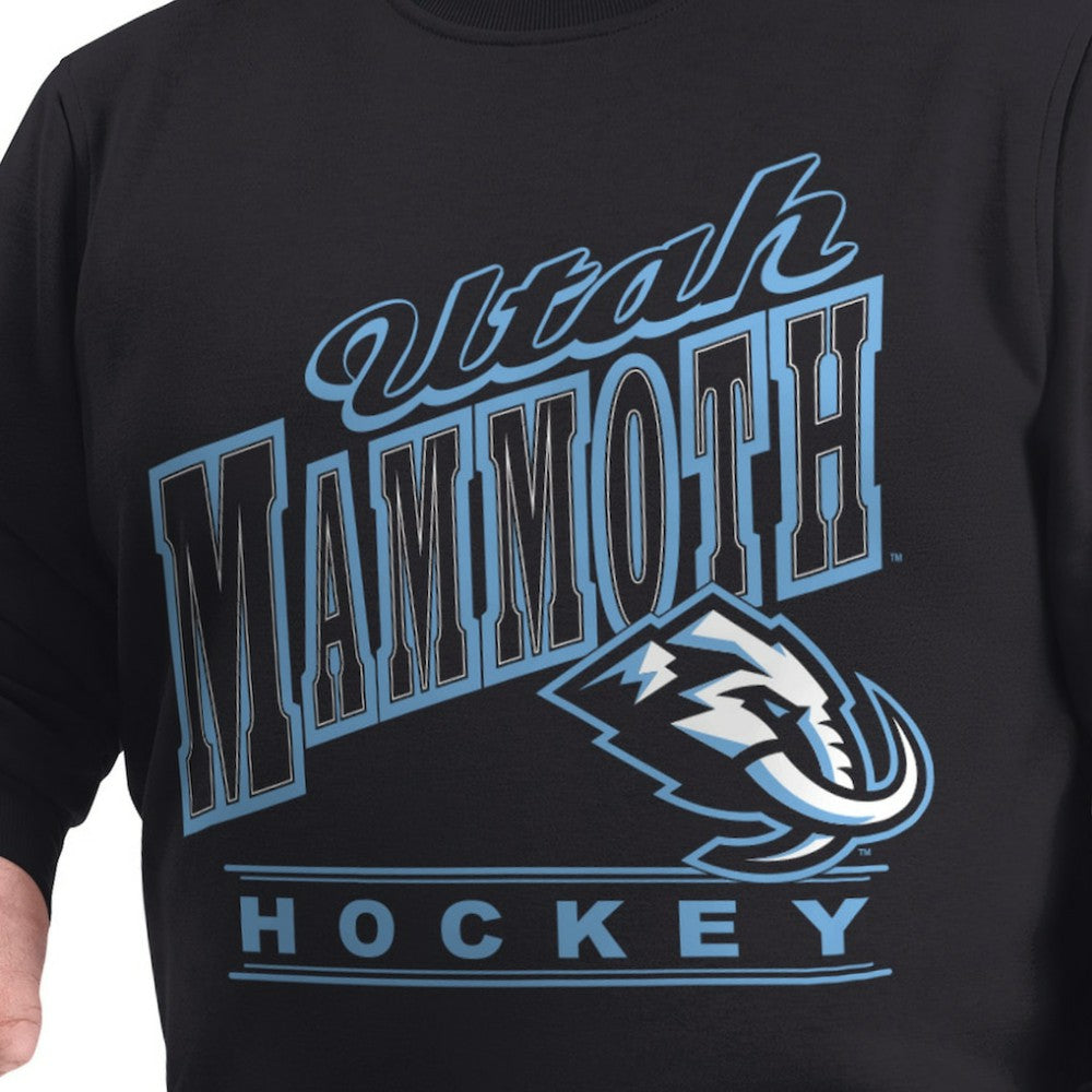 Utah Mammoth G-III Sports by Carl Banks Adaptive Headliner Fleece Sweatshirt Black