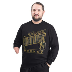Vegas Golden Knights G-III Sports by Carl Banks Adaptive Headliner Fleece Sweatshirt Black