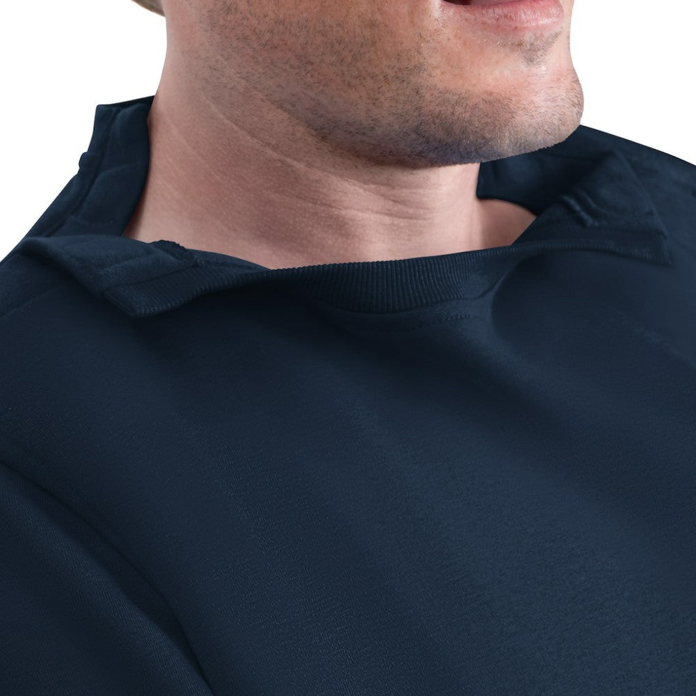 Toronto Maple Leafs G-III Sports by Carl Banks Adaptive Headliner Fleece Sweatshirt Navy