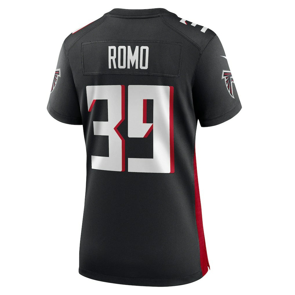 John Parker Romo Atlanta Falcons Women's Team Game Jersey - Black | Nike for sale
