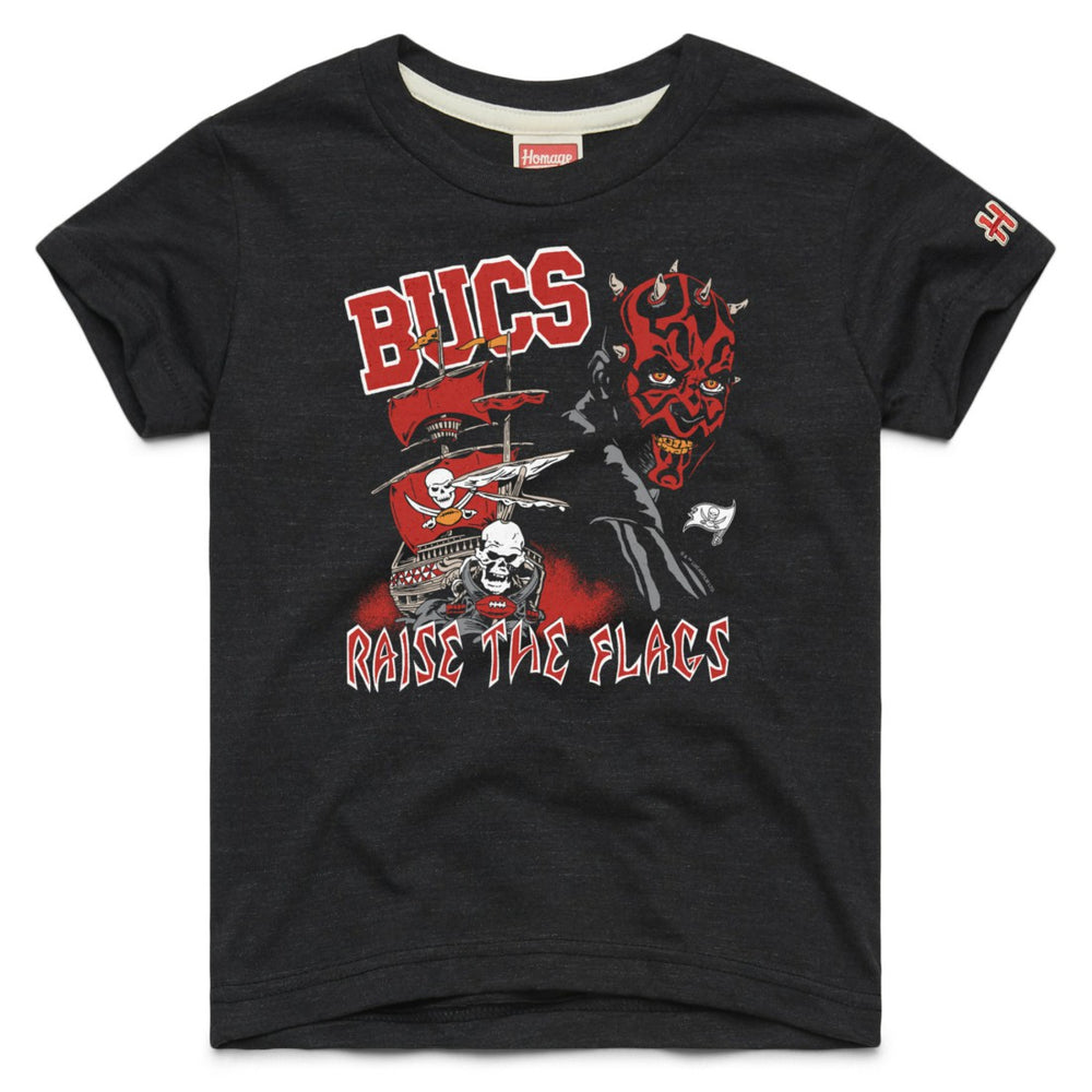 Tampa Bay Buccaneers Homage Youth Star Wars x NFL Tri-Blend T-Shirt - Black cheap