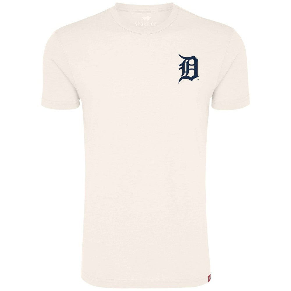 Detroit Tigers Sportiqe Unisex Hello Detroit Duke Oversized T-Shirt - Cream