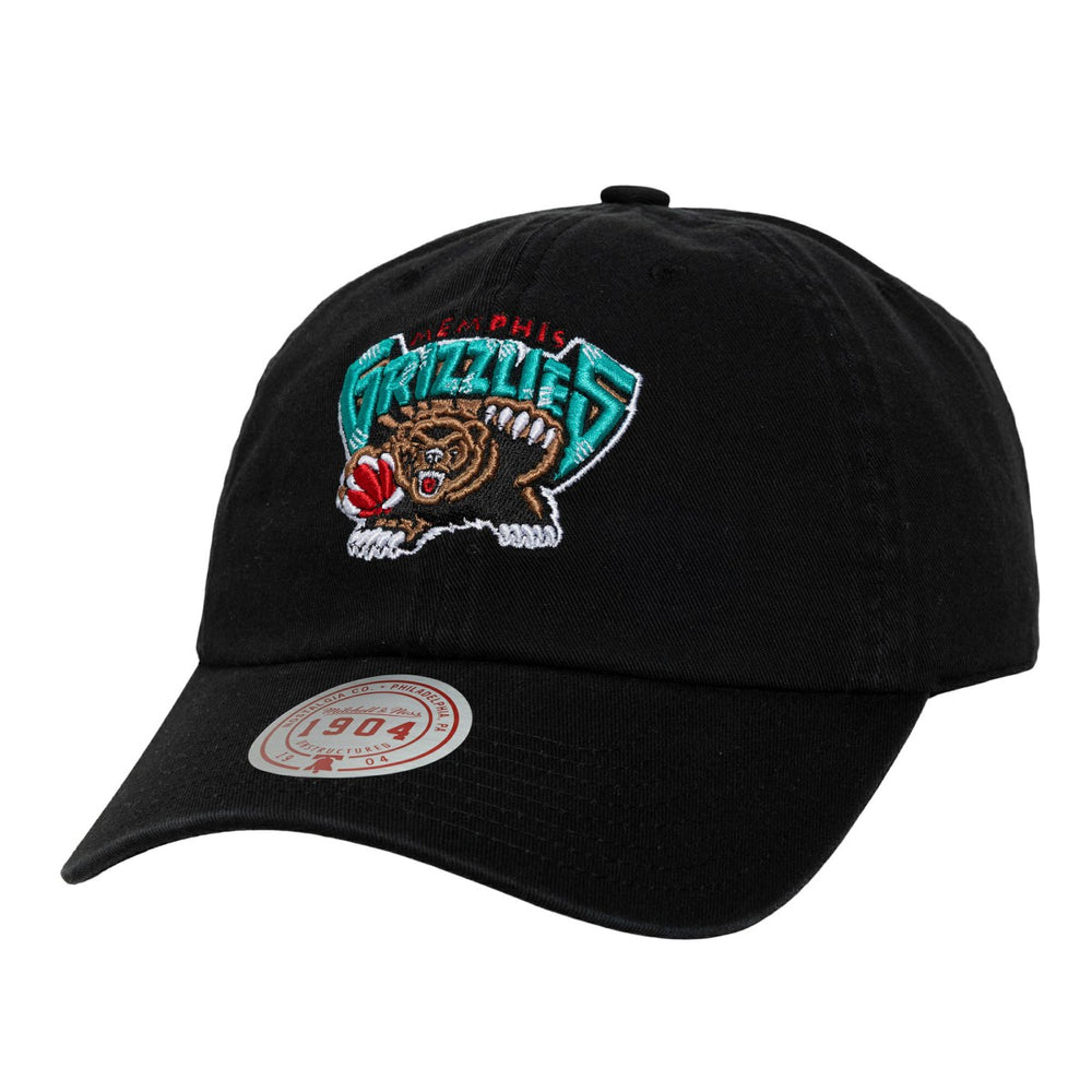 Memphis Grizzlies Hardwood Classics 1904 Adjustable Hat - Black | Mitchell & Ness discount