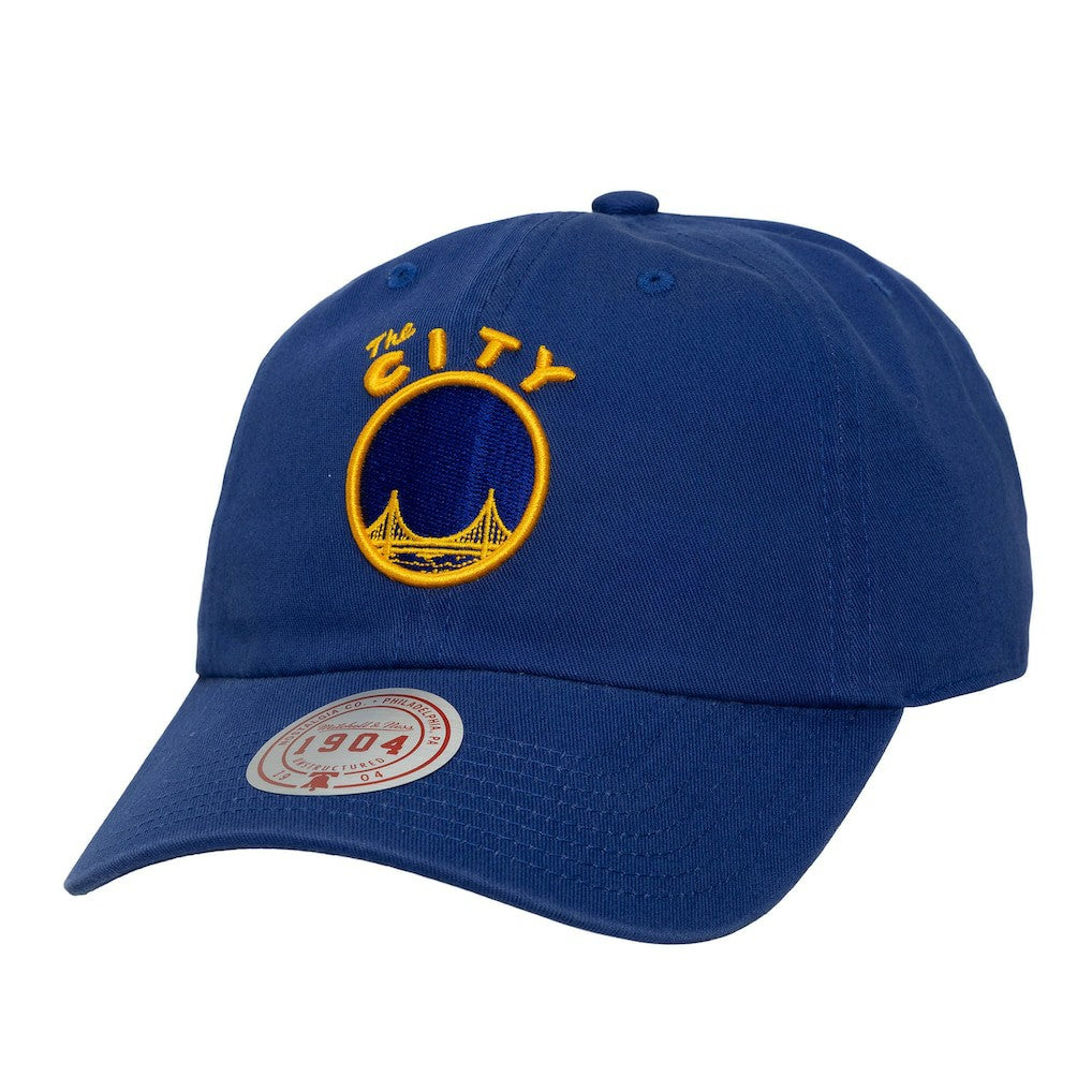 Golden State Warriors Hardwood Classics 1904 Adjustable Hat sale - Navy | Mitchell & Ness on sale