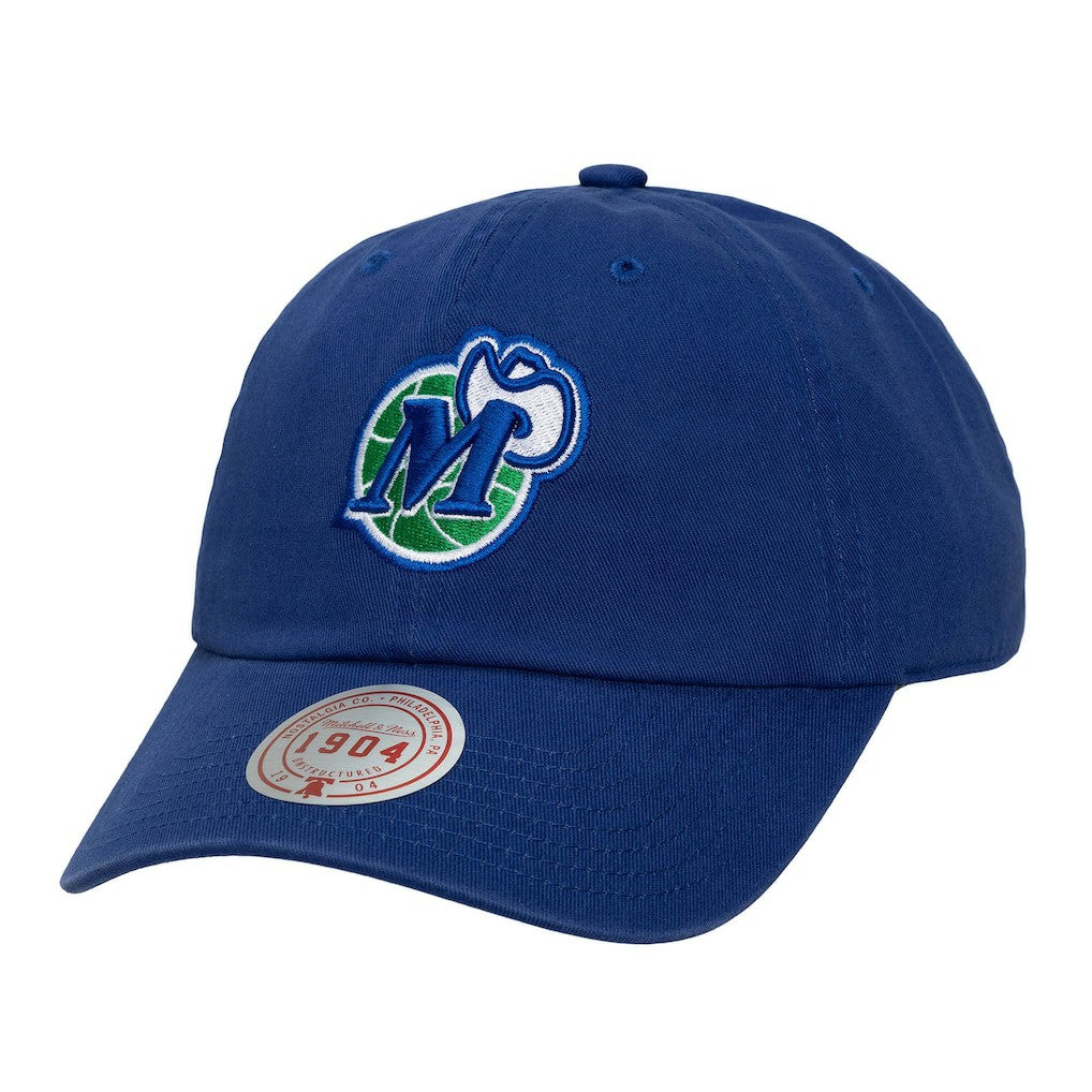 Dallas Mavericks Hardwood Classics 1904 Adjustable Hat sale - Navy | Mitchell & Ness online