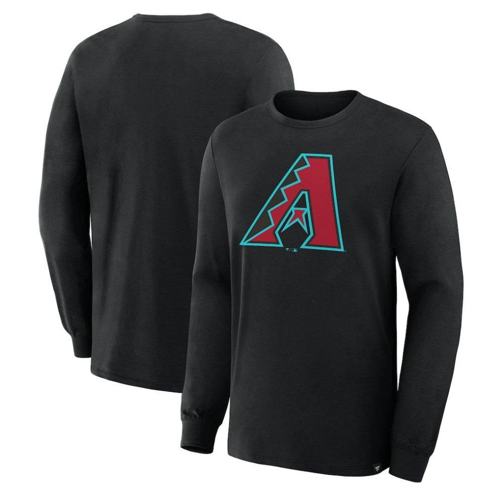 Arizona Diamondbacks Essential Long Sleeve T-Shirt - Black