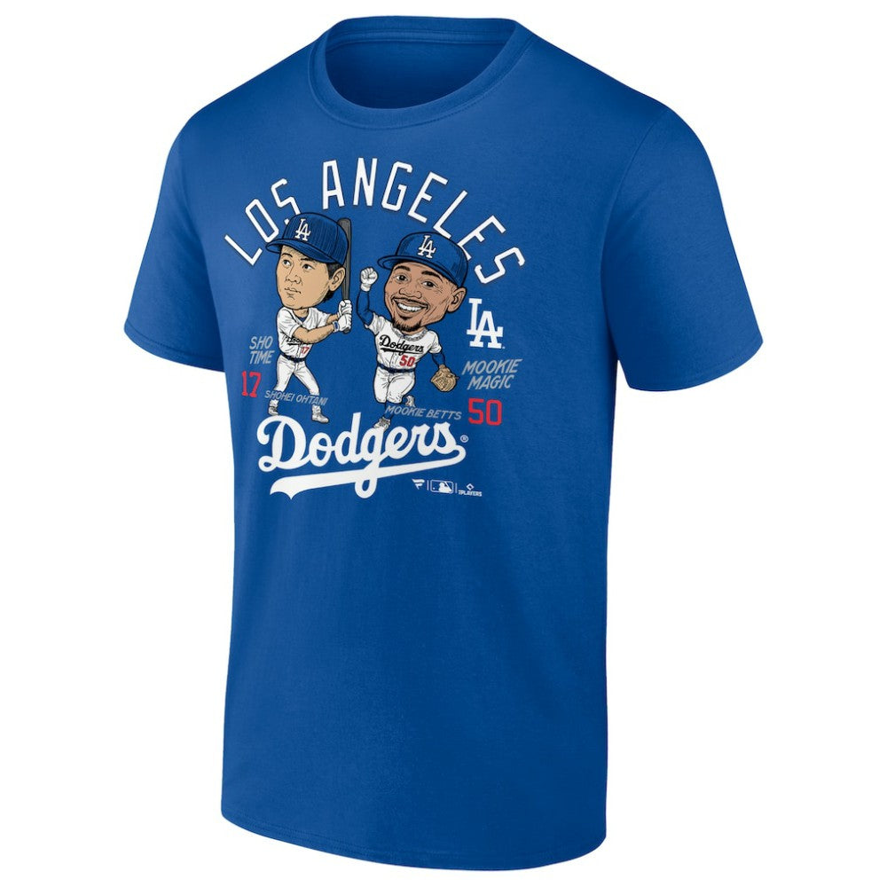 Mookie Betts & Shohei Ohtani Los Angeles Dodgers Player Duo T-Shirt - Royal