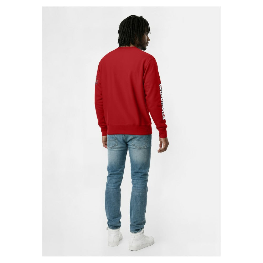 St. Louis Cardinals Champion Reverse Weave Chenille Sweatshirt - Red