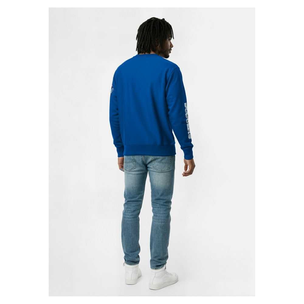 Los Angeles Dodgers Champion Reverse Weave Chenille Sweatshirt - Royal