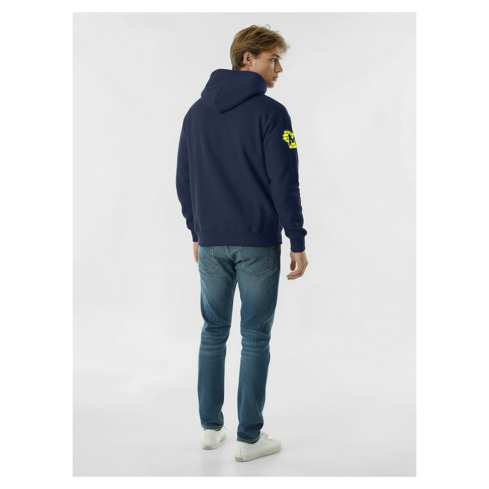 Milwaukee Brewers Champion Reverse Weave Chenille Hoodie - Navy