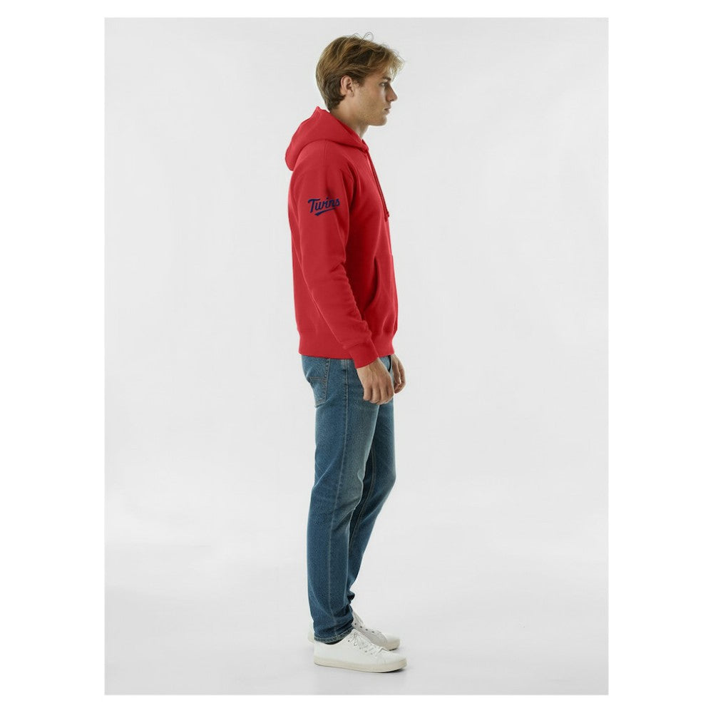 Minnesota Twins Champion Reverse Weave Chenille Hoodie - Red