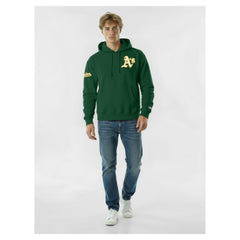 Athletics Champion Reverse Weave Chenille Hoodie - Green
