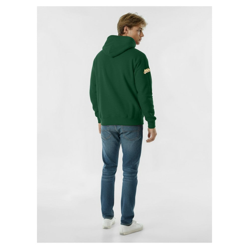 Athletics Champion Reverse Weave Chenille Hoodie - Green