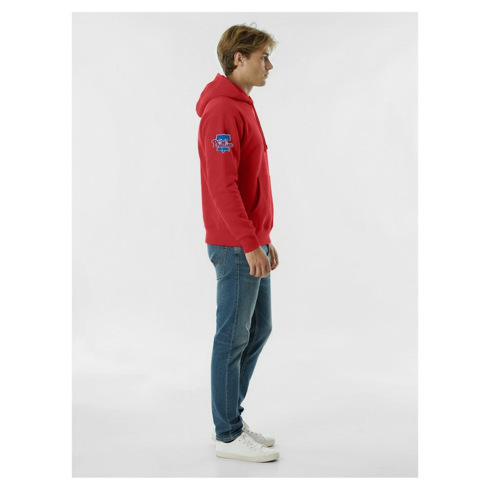 Philadelphia Phillies Champion Reverse Weave Chenille Hoodie - Red