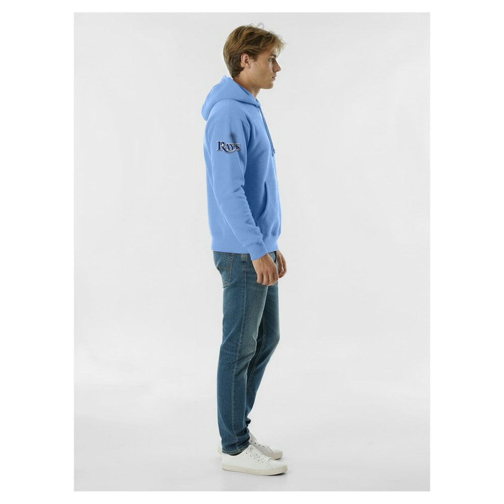 Tampa Bay Rays Champion Reverse Weave Chenille Hoodie - Light Blue