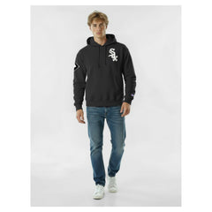 Chicago White Sox Champion Reverse Weave Chenille Hoodie - Black