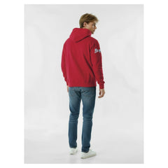 Atlanta Braves Champion Reverse Weave Chenille Hoodie - Red