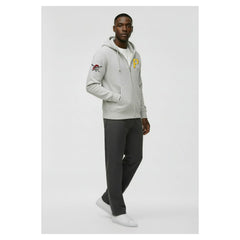 Pittsburgh Pirates Champion Reverse Weave Chenille Full-Zip Hoodie - Heather Gray