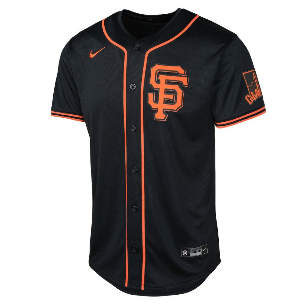 Rafael Devers San Francisco Giants Youth Limited Jersey - Black | Nike