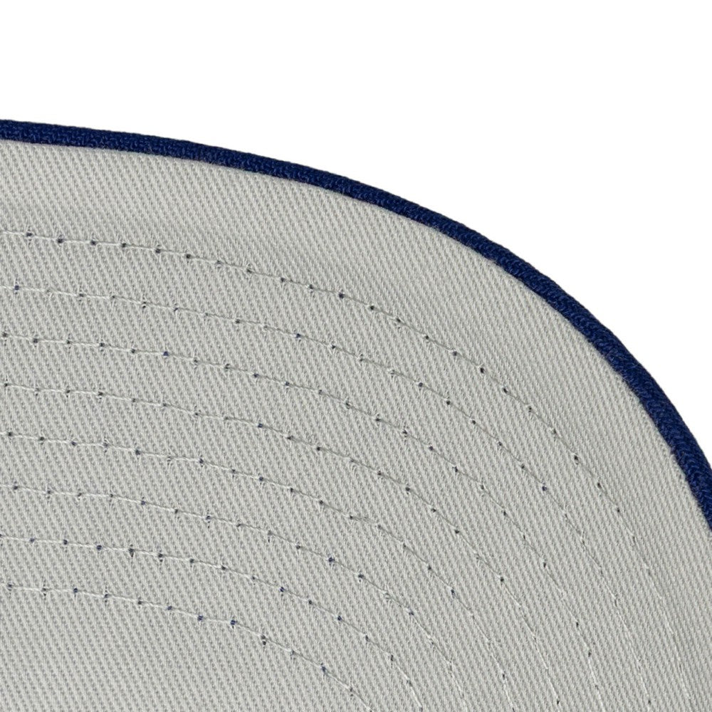 Los Angeles Dodgers Unisex XL Script Pro Crown Snapback Hat - White/Royal | Mitchell & Ness