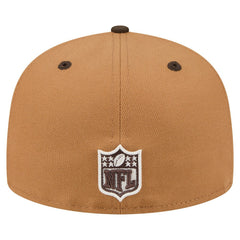 Arizona Cardinals New Era Two-Tone Walnut 59FIFTY Fitted Hat - Light Brown/Dark Brown cheap