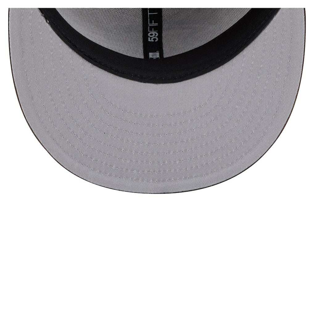 Baltimore Ravens New Era Two-Tone Walnut 59FIFTY Fitted Hat - Light Brown/Dark Brown discount