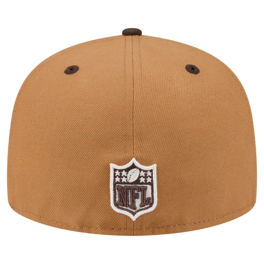 Buffalo Bills New Era Two-Tone Walnut 59FIFTY Fitted Hat - Light Brown/Dark Brown on sale