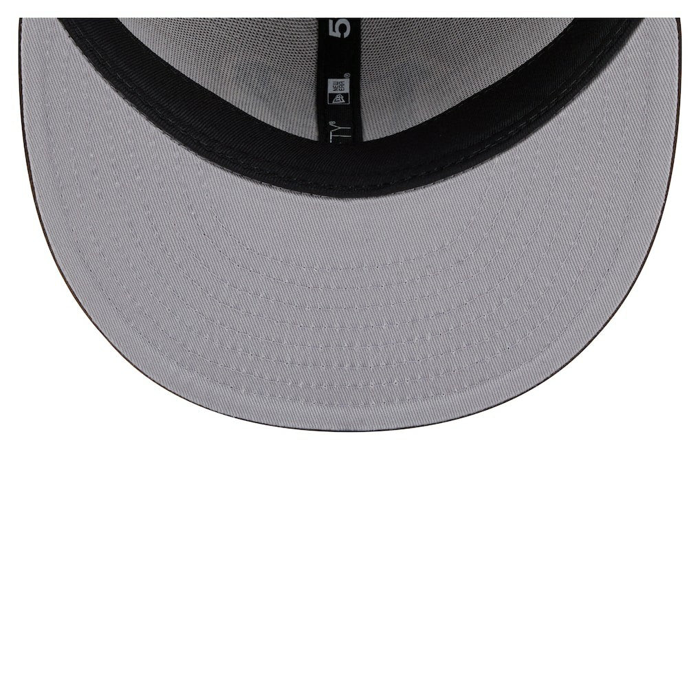 Cincinnati Bengals New Era Two-Tone Walnut 59FIFTY Fitted Hat - Light Brown/Dark Brown outlet