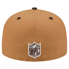 Green Bay Packers New Era Two-Tone Walnut 59FIFTY Fitted Hat - Light Brown/Dark Brown cheap