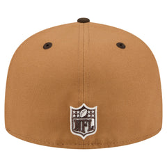 Houston Texans New Era Two-Tone Walnut 59FIFTY Fitted Hat - Light Brown/Dark Brown online