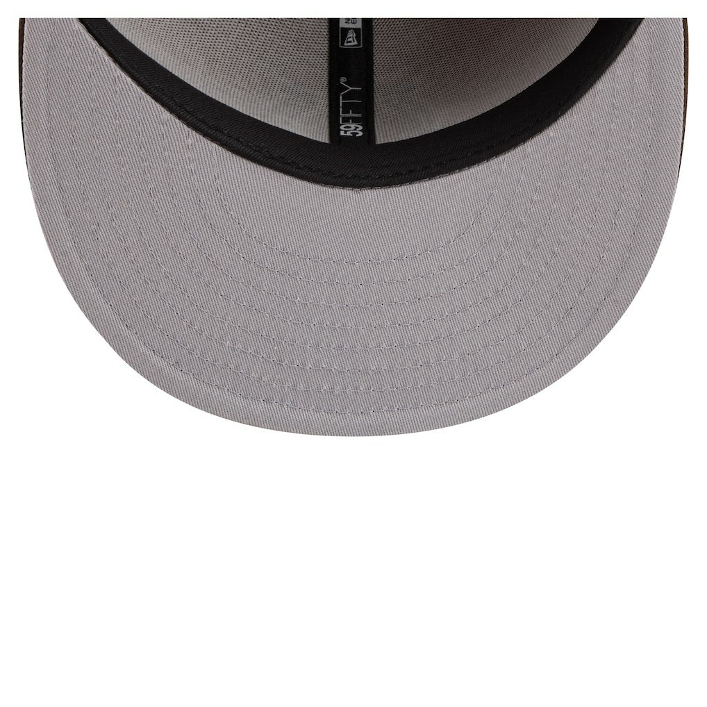 Indianapolis Colts New Era Two-Tone Walnut 59FIFTY Fitted Hat - Light Brown/Dark Brown for sale