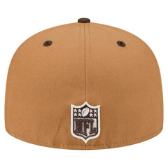 Kansas City Chiefs New Era Two-Tone Walnut 59FIFTY Fitted Hat - Light Brown/Dark Brown online