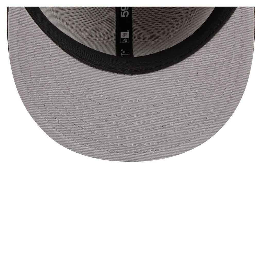 New Orleans Saints New Era Two-Tone Walnut 59FIFTY Fitted Hat - Light Brown/Dark Brown online