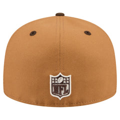New York Jets New Era Two-Tone Walnut 59FIFTY Fitted Hat - Light Brown/Dark Brown online