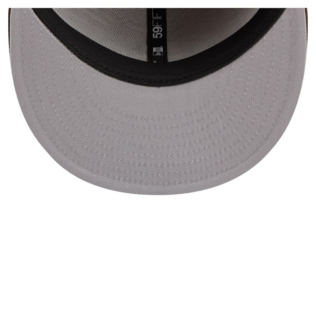 San Francisco 49ers New Era Two-Tone Walnut 59FIFTY Fitted Hat - Light Brown/Dark Brown outlet