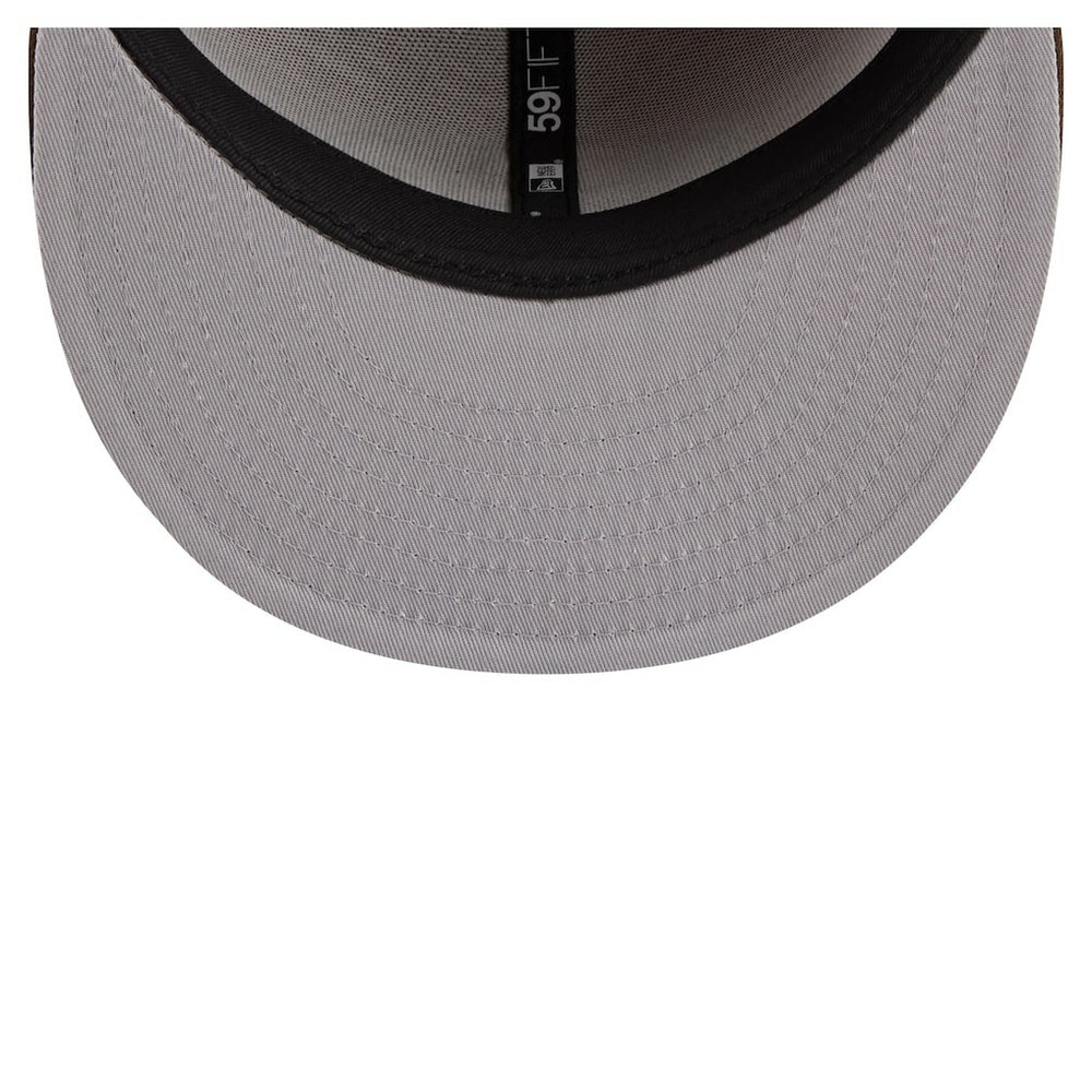 San Francisco 49ers New Era Two-Tone Walnut 59FIFTY Fitted Hat - Light Brown/Dark Brown outlet