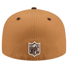 Tennessee Titans New Era Two-Tone Walnut 59FIFTY Fitted Hat - Light Brown/Dark Brown sale