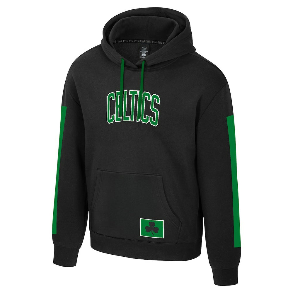 Boston Celtics Stadium Essentials Unisex NBA Legends City Star Fleece Hoodie - Black shop