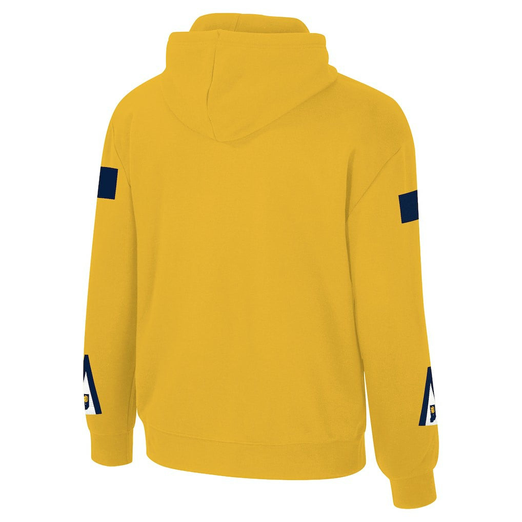 Indiana Pacers Stadium Essentials Unisex NBA Legends City Star Fleece Hoodie - Gold sale